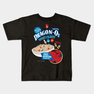 Dragon-Os Cereal Dungeons and Dragons Cereal Kids T-Shirt